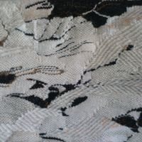 Vitt på svart, Gobeläng (detaljbild) Full storlek 73x56 cm
