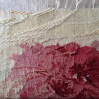 Tidsflöde (pulserande tid och vilande tid), Gobeläng (detaljbild)